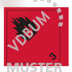Gefahrgut Klasse 3 (FLAMMSYMBOL) 40