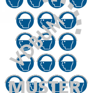 Symbol Kopfschutz M02, Durchm. 50mm 43